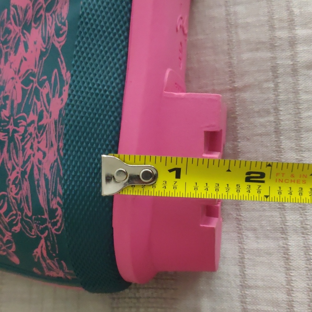 Joules Teal and Pink Hydrangea BootsJoules Women's Welly Print Rain Boot Sz 7 - Picture 16 of 16